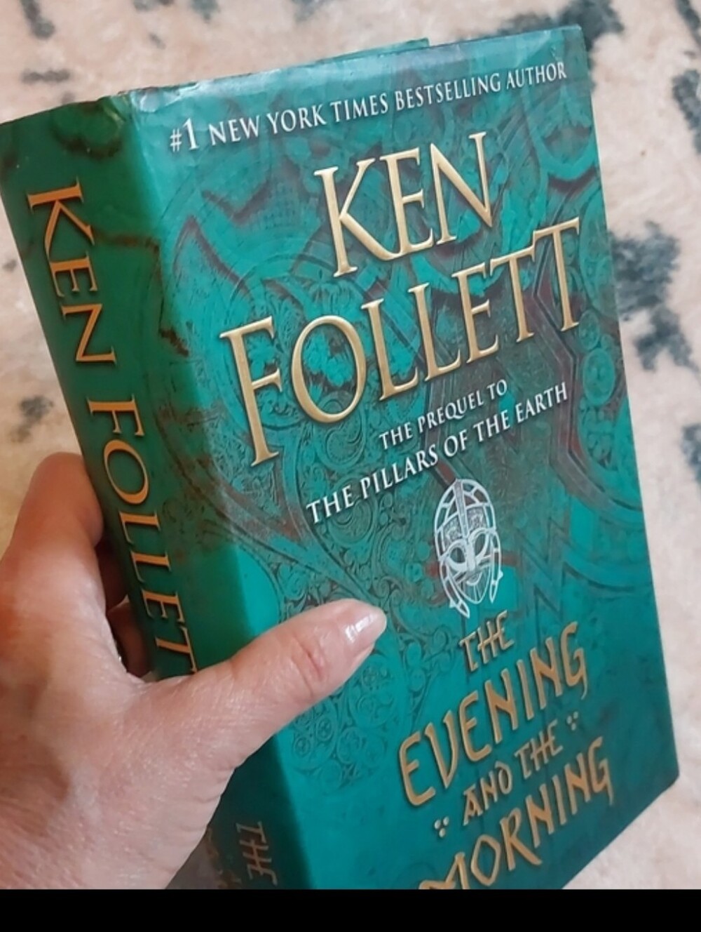 💚3/$30 Ken Follet The Evening And The Morning HC Book